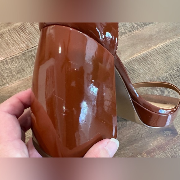 Circus by Sam Edelman Jardine Brown Block Heel Sandals - Picture 10 of 10